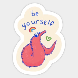 Be Yourself Sticker